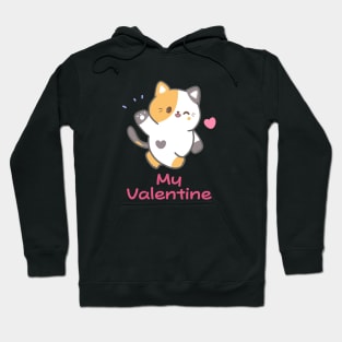 My Valentine Cat 1 Hoodie